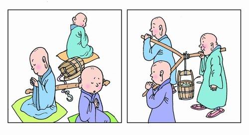 "三个和尚抬水吃"职场新解